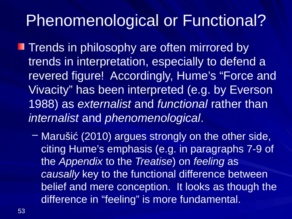 David Hume, 1711-1776 Peter Millican Hertford - slide 53 of 390