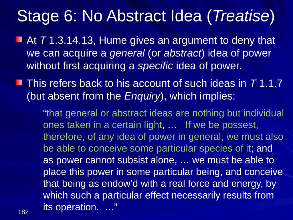 David Hume, 1711-1776 Peter Millican Hertford - slide 182 of 390