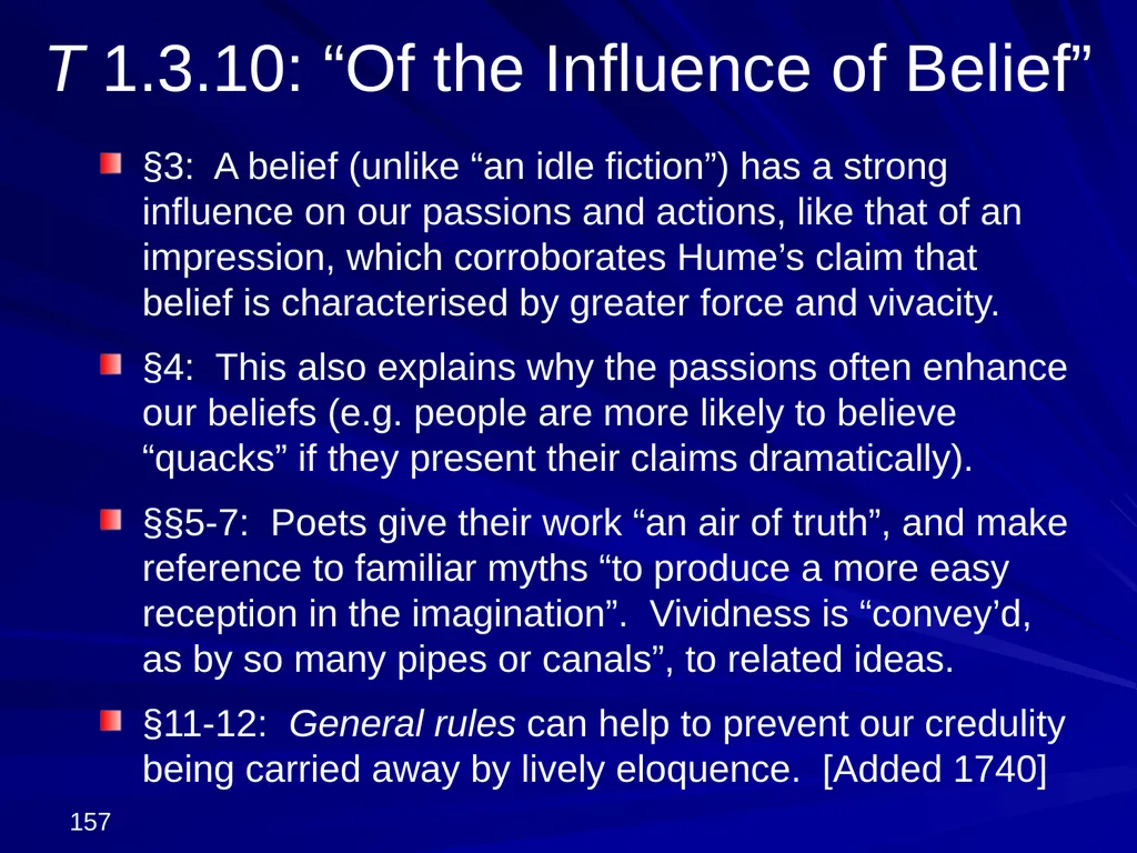 David Hume, 1711-1776 Peter Millican Hertford - slide 157 of 390
