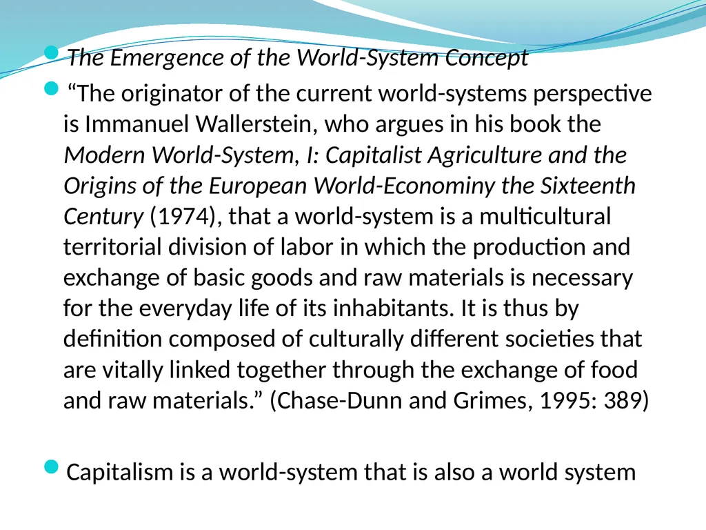 Jason W. Moore, ‘Ecology, Capital, and the Nature - slide 4 of 14