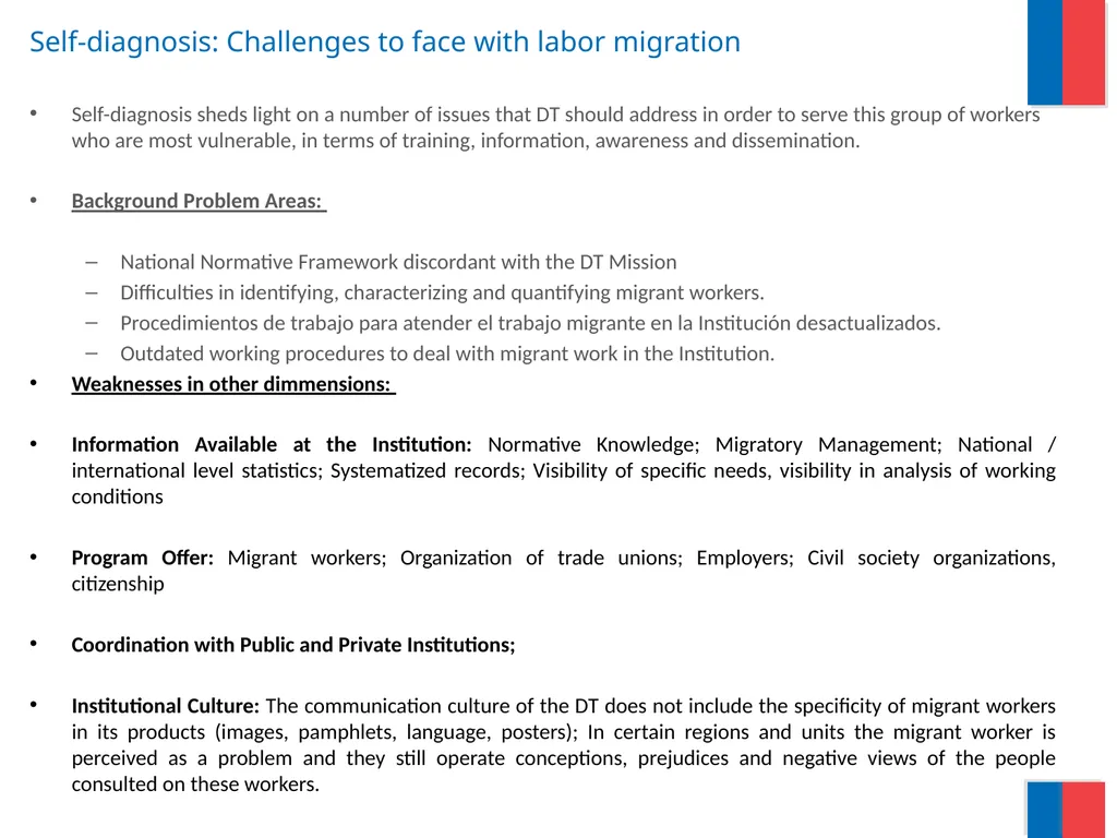 Labor Directorate “Labor Migration : Contributions - slide 6 of 12