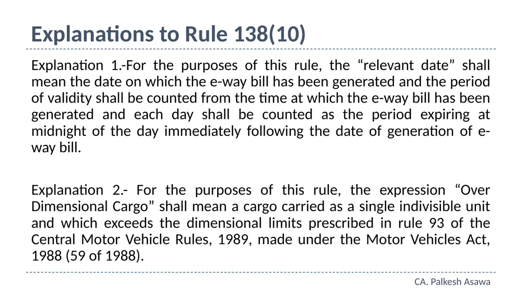 E-way bill, e-invoice and automation GST Refresher - slide 23 of 64