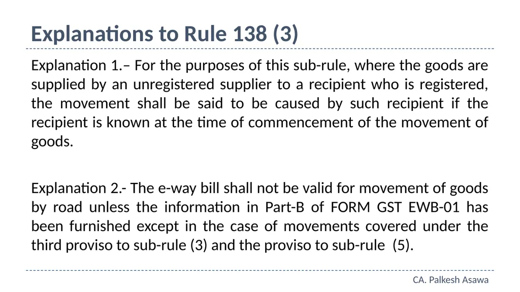 E-way bill, e-invoice and automation GST Refresher - slide 14 of 64