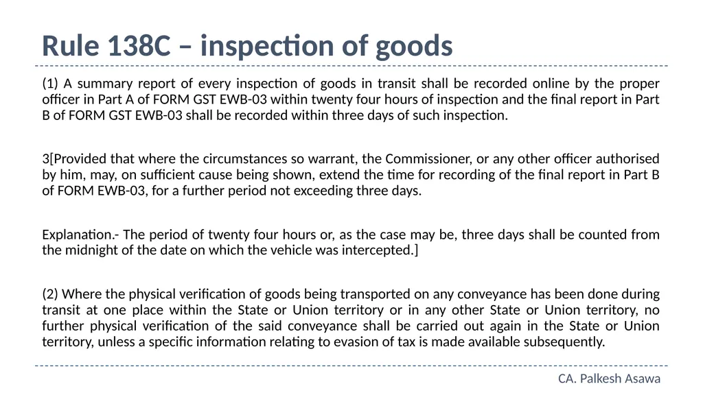 E-way bill, e-invoice and automation GST Refresher - slide 35 of 64