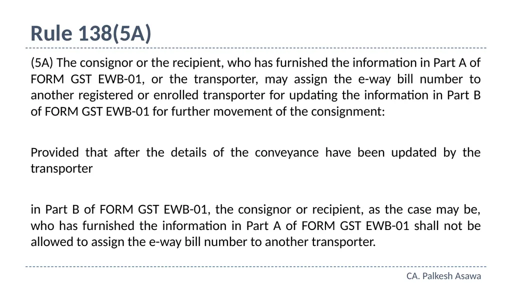 E-way bill, e-invoice and automation GST Refresher - slide 16 of 64