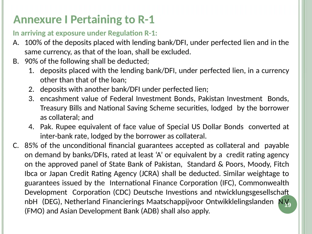 Infrastructure Project Finance (IPF) Guidelines - slide 19 of 29