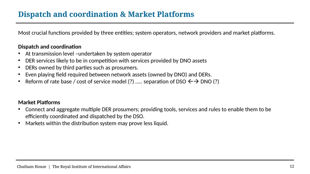 The role of utilities in enabling prosumers and - slide 12 of 20