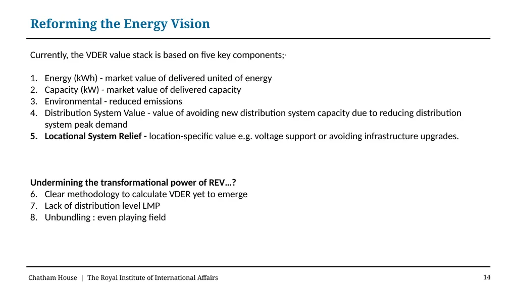 The role of utilities in enabling prosumers and - slide 14 of 20