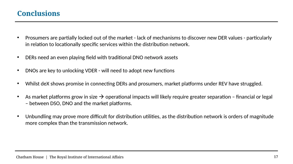 The role of utilities in enabling prosumers and - slide 17 of 20