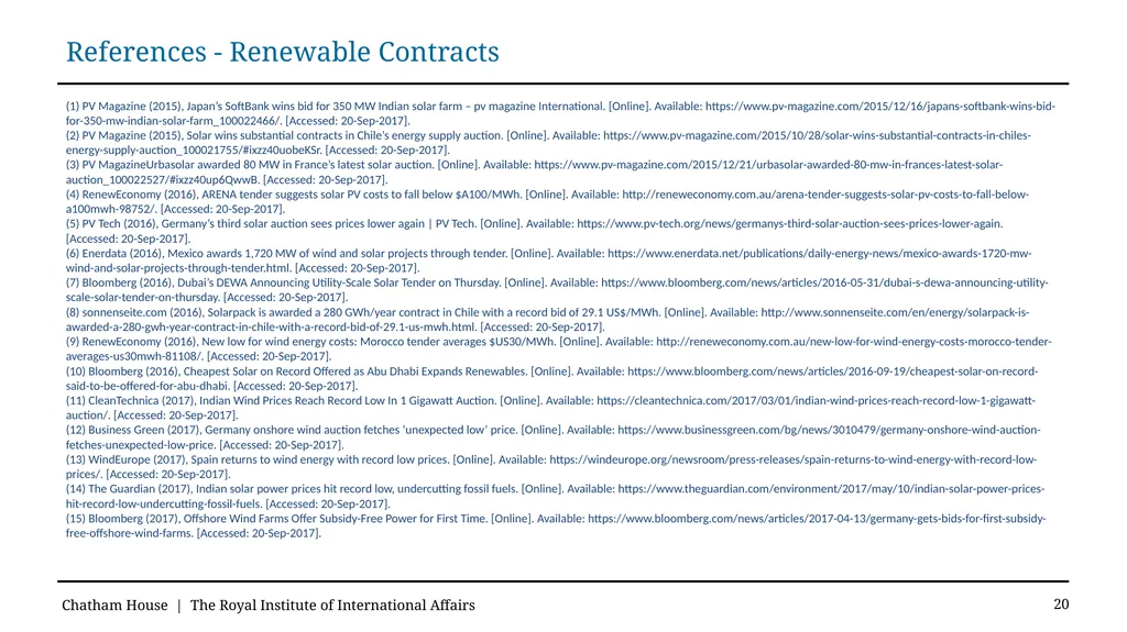 The role of utilities in enabling prosumers and - slide 20 of 20