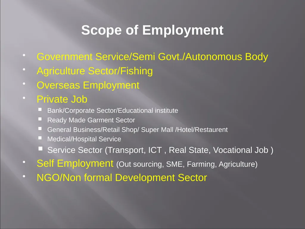 Employment Opportunities & Best Practices: - slide 7 of 22