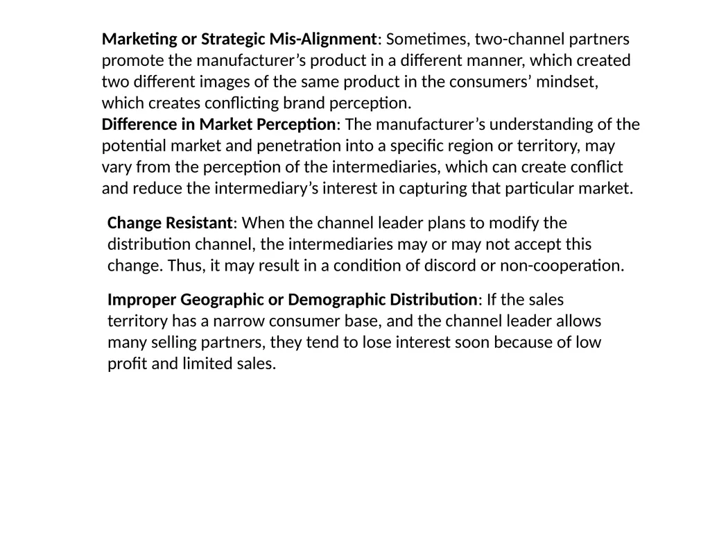 Channel Conflict Definition: Channel conflict can - slide 4 of 7