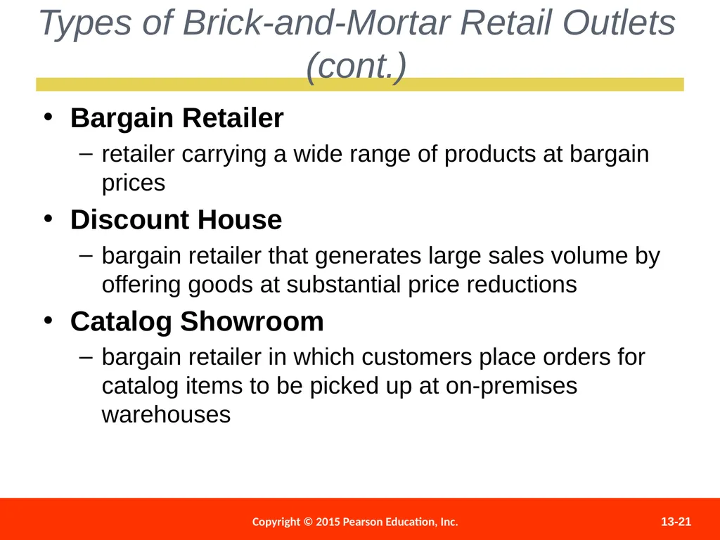 Distributing and Promoting Products 13 - slide 21 of 51