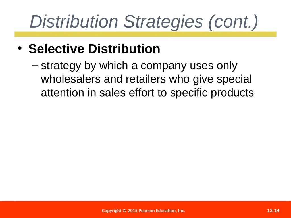 Distributing and Promoting Products 13 - slide 14 of 51