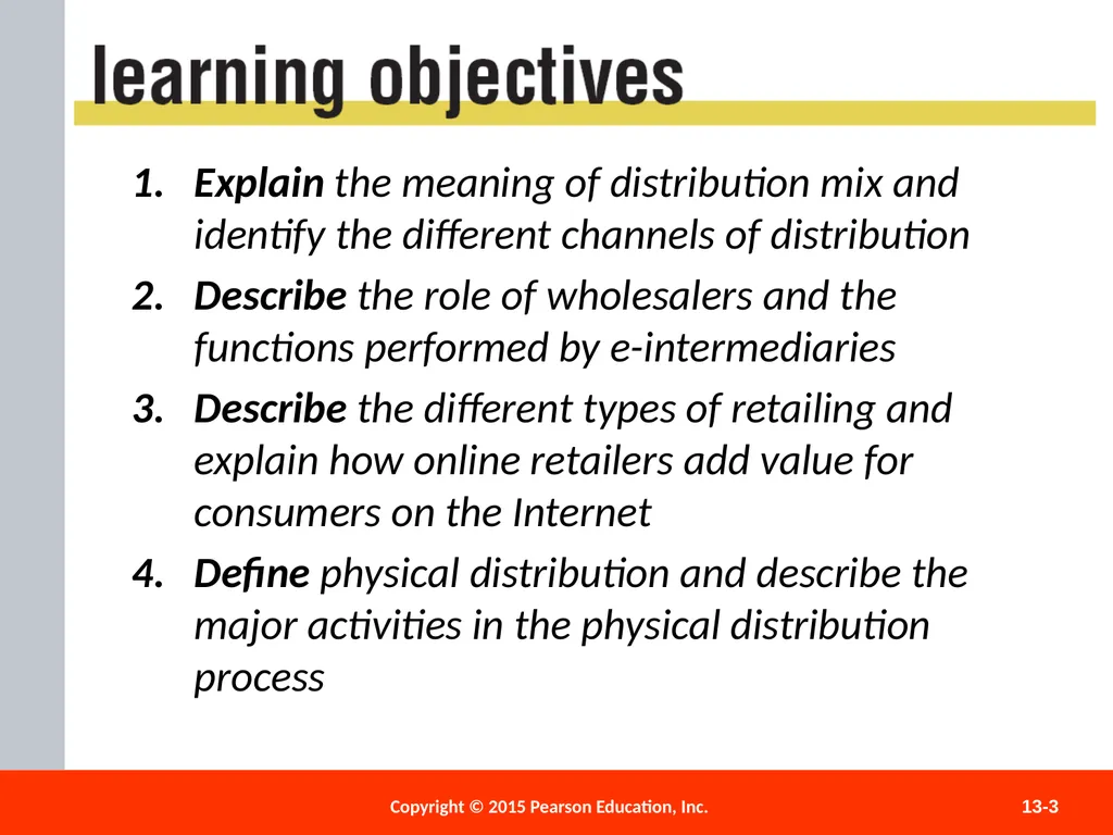 Distributing and Promoting Products 13 - slide 3 of 51