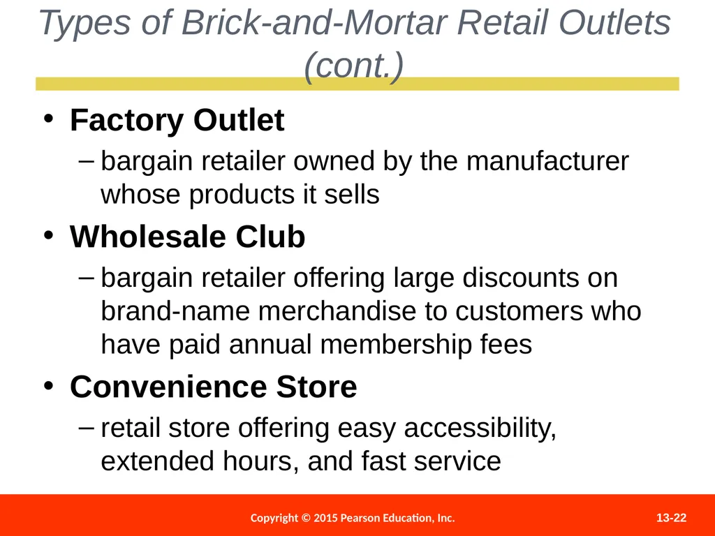 Distributing and Promoting Products 13 - slide 22 of 51