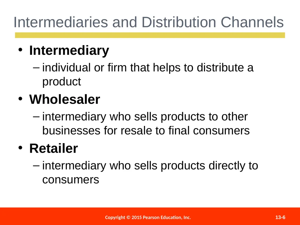 Distributing and Promoting Products 13 - slide 6 of 51