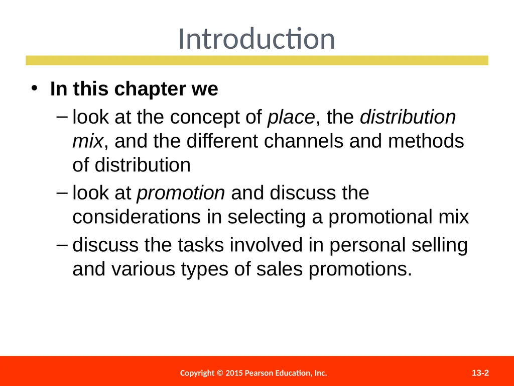 Distributing and Promoting Products 13 - slide 2 of 51