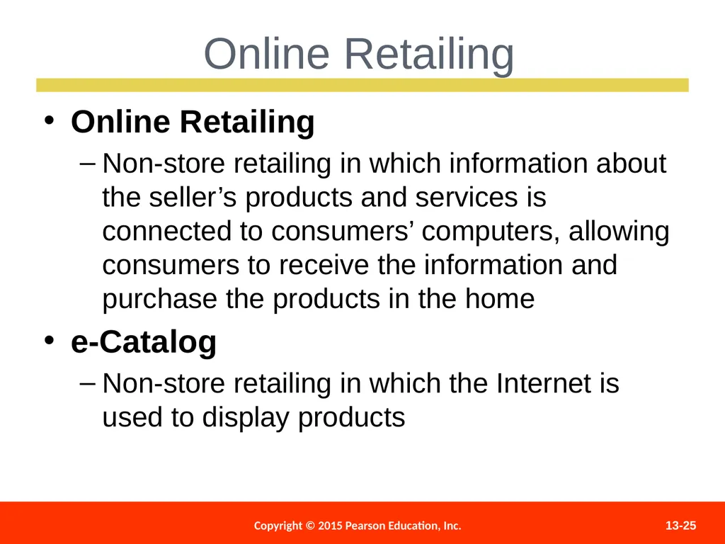 Distributing and Promoting Products 13 - slide 25 of 51
