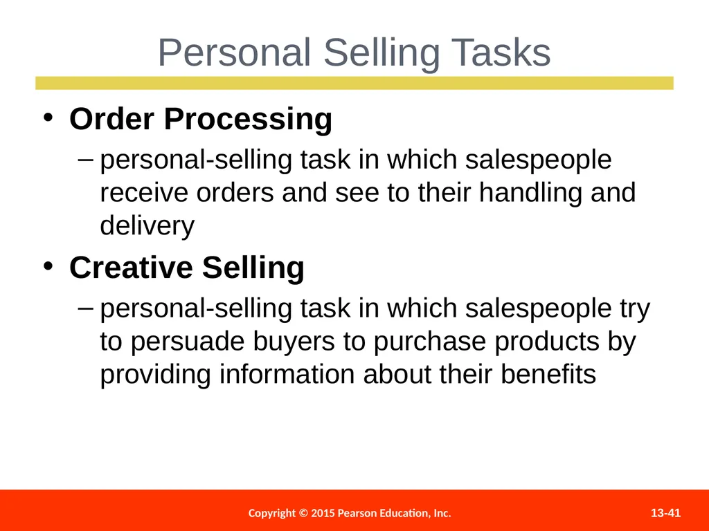 Distributing and Promoting Products 13 - slide 41 of 51