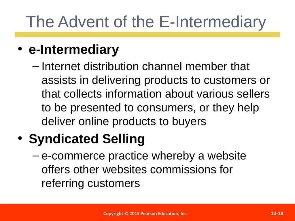 Distributing and Promoting Products 13 - slide 18 of 51