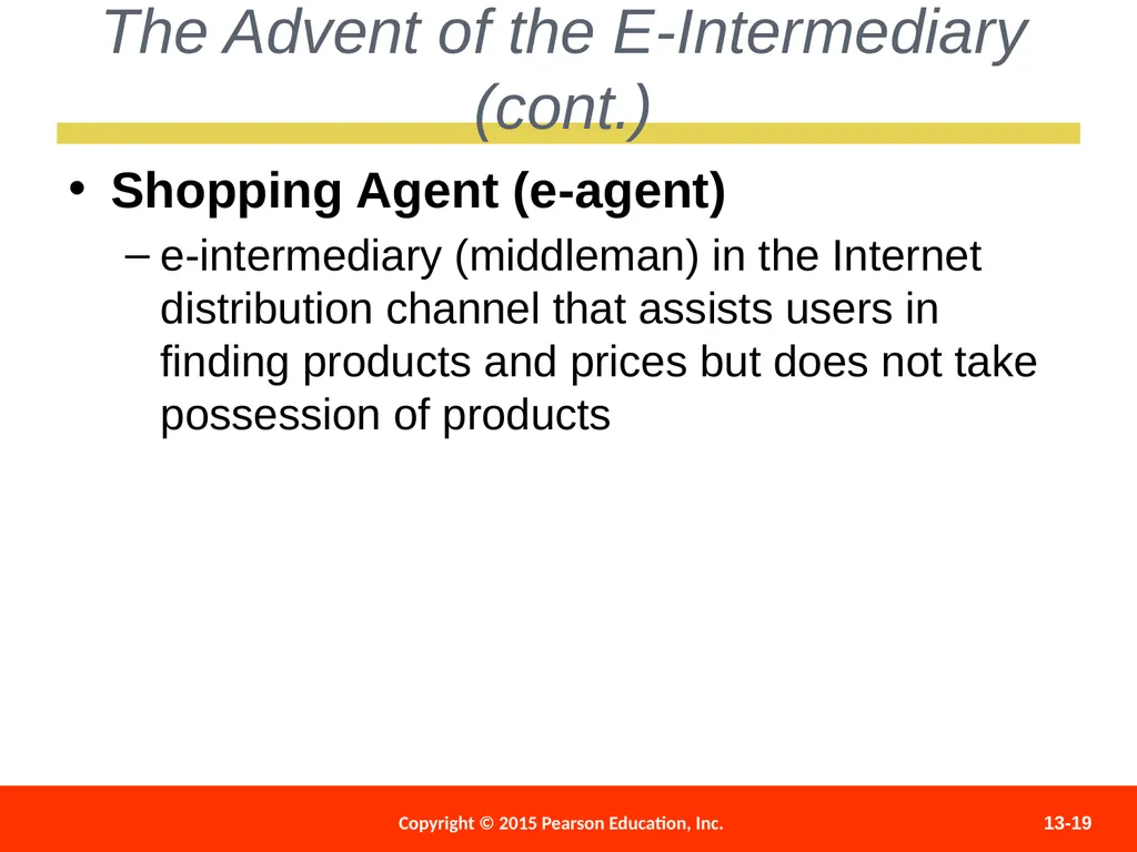 Distributing and Promoting Products 13 - slide 19 of 51