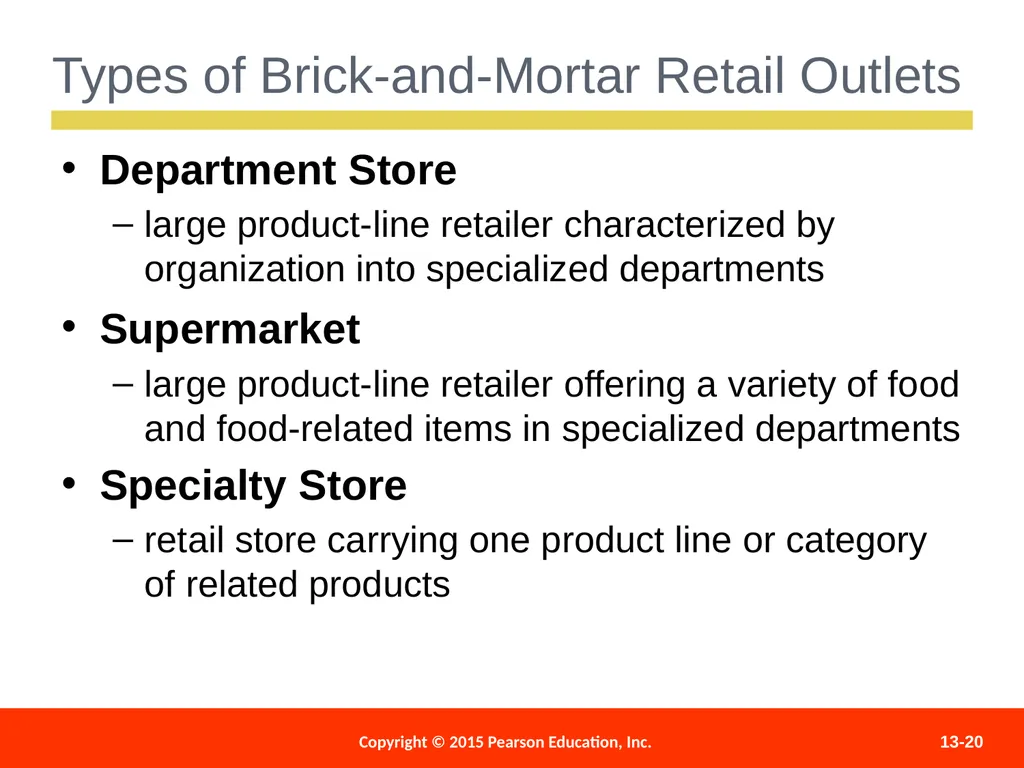 Distributing and Promoting Products 13 - slide 20 of 51