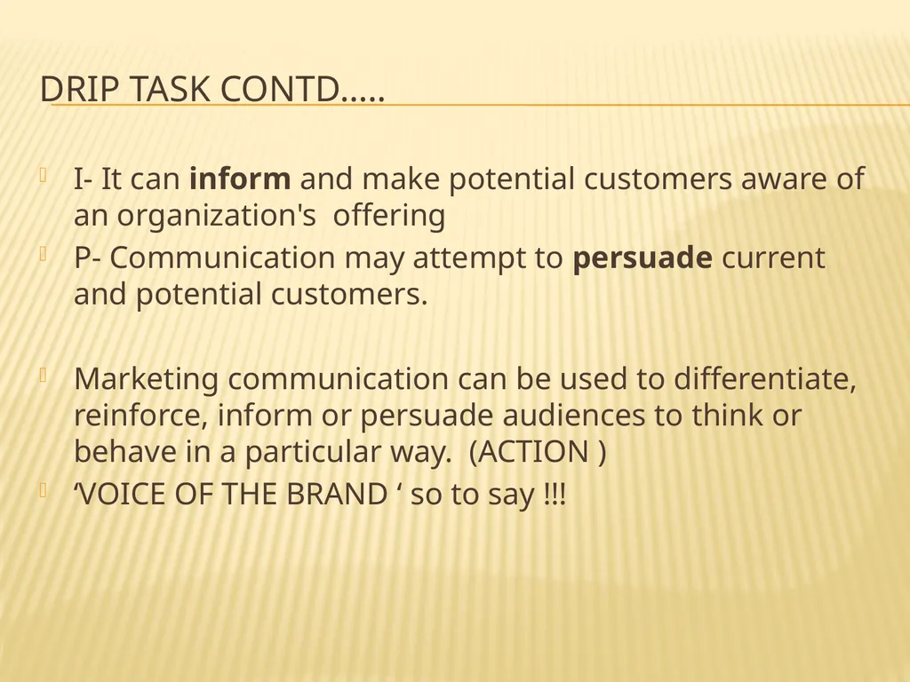 WORLD OF MARKETING COMMUNICATIONS BY Dr. - slide 12 of 34