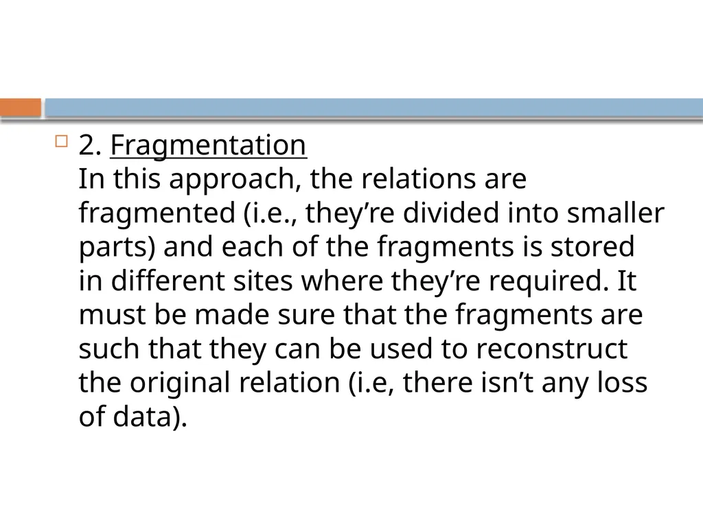 Distributed data base system What is DDBMS? A - slide 7 of 37