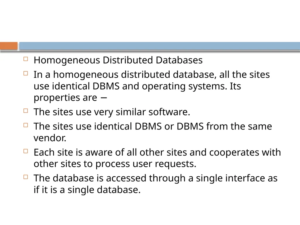 Distributed data base system What is DDBMS? A - slide 12 of 37
