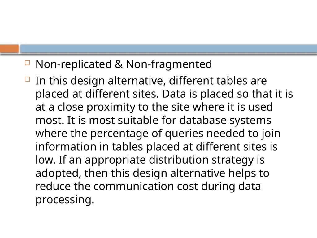 Distributed data base system What is DDBMS? A - slide 32 of 37