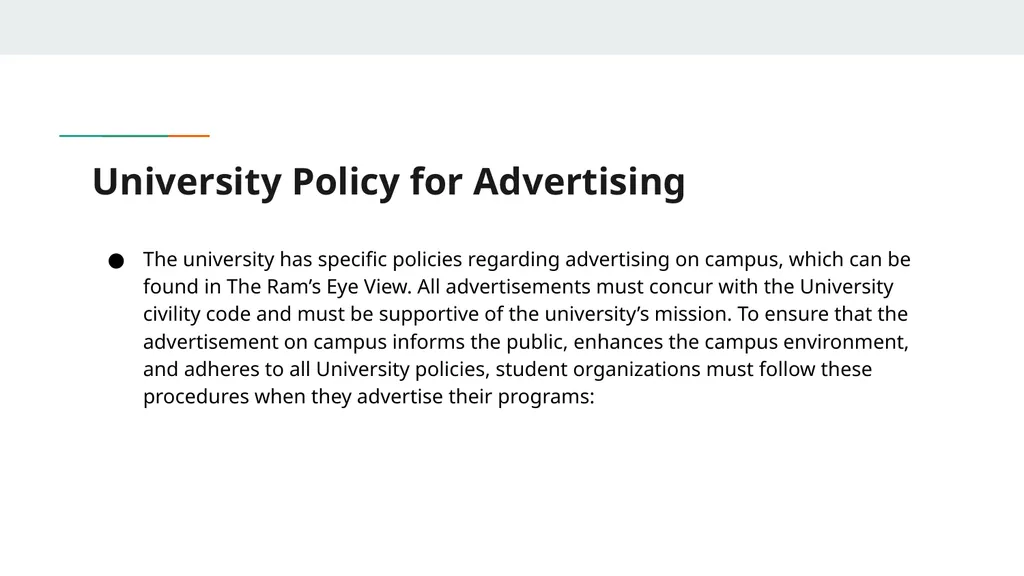Marketing Opportunities @ West Chester University - slide 2 of 11