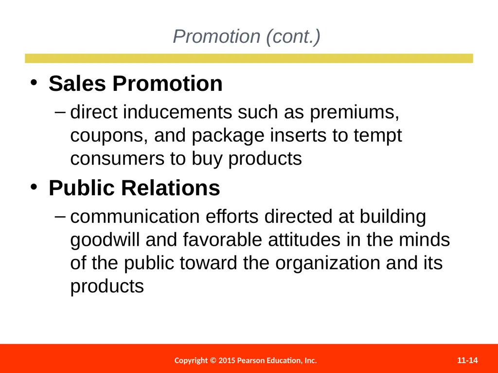 Marketing Processes and Consumer Behavior 11 - slide 14 of 27