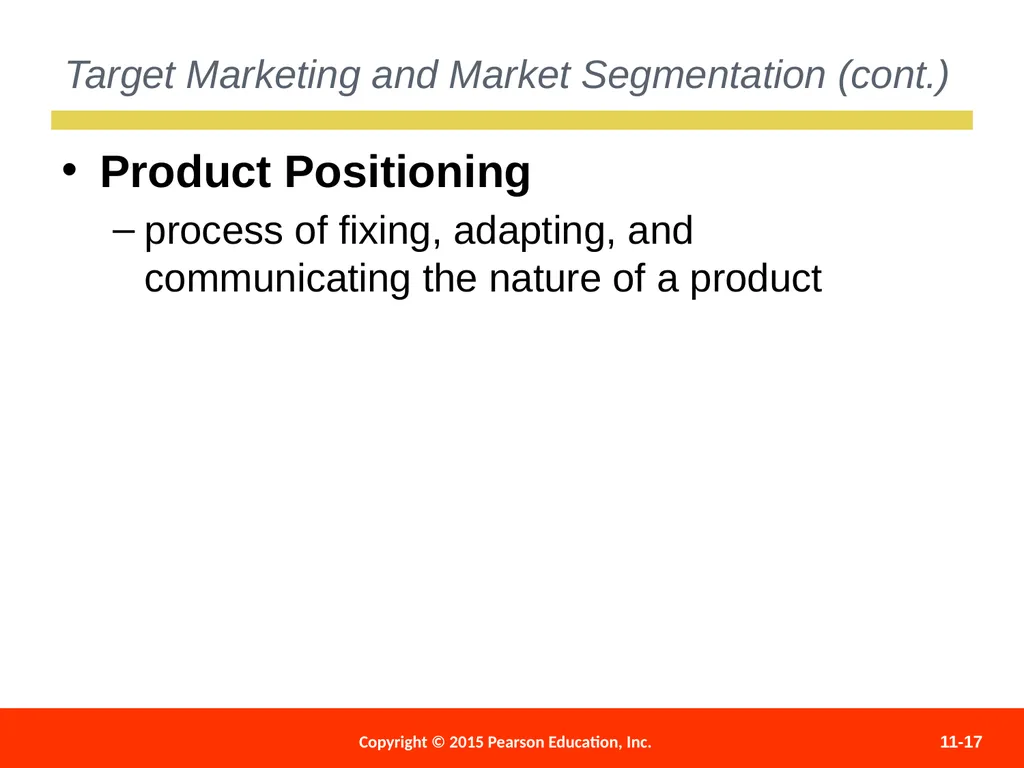 Marketing Processes and Consumer Behavior 11 - slide 17 of 27