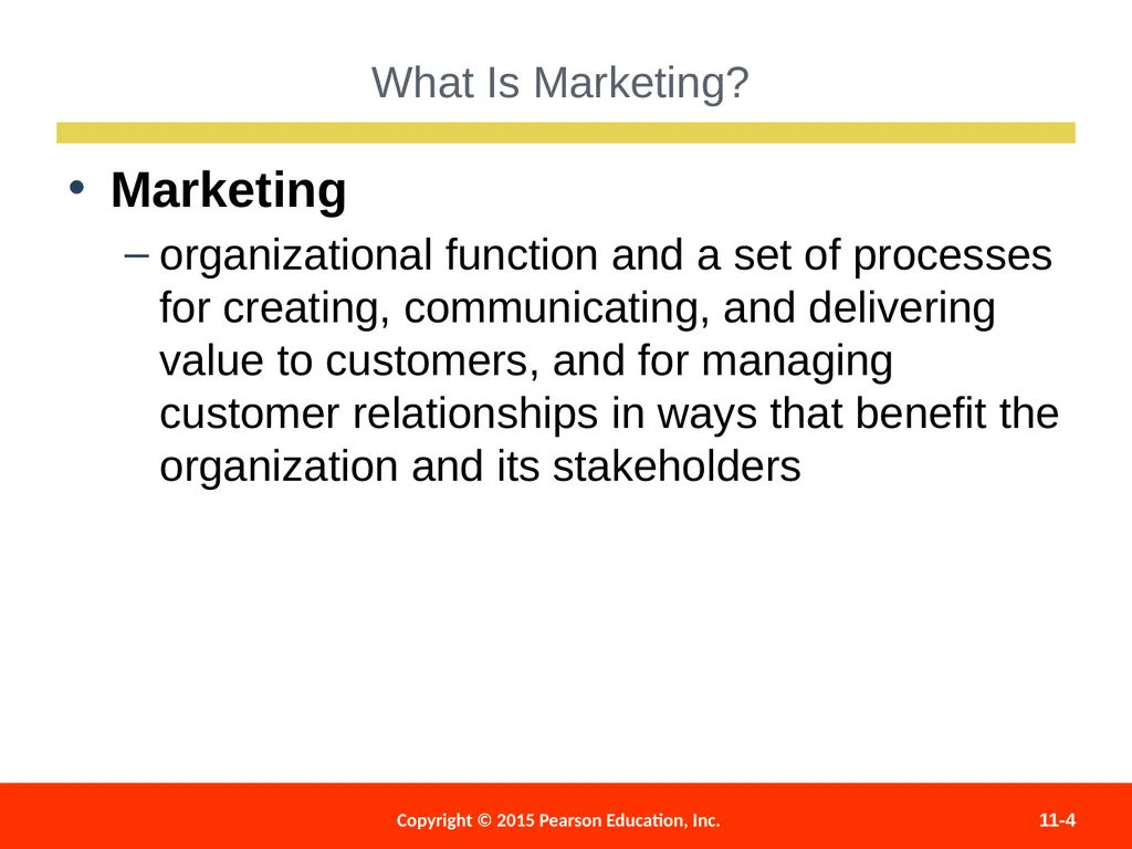 Marketing Processes and Consumer Behavior 11 - slide 4 of 27