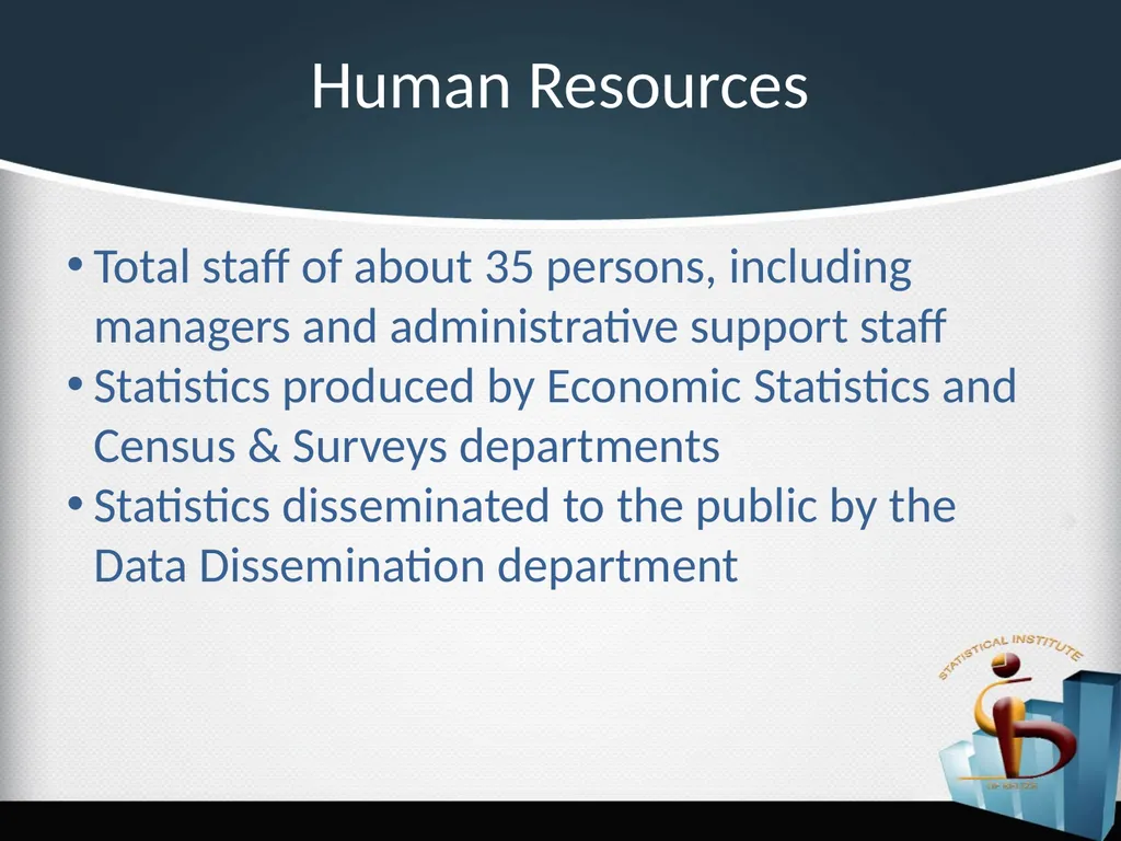 Challenges in the Dissemination of Statistical - slide 3 of 16