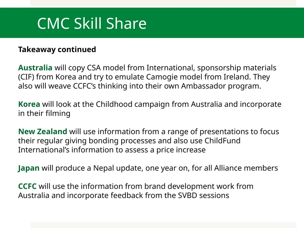 CEO Forum Feedback Overview 1. Small Voices, Big - slide 13 of 17