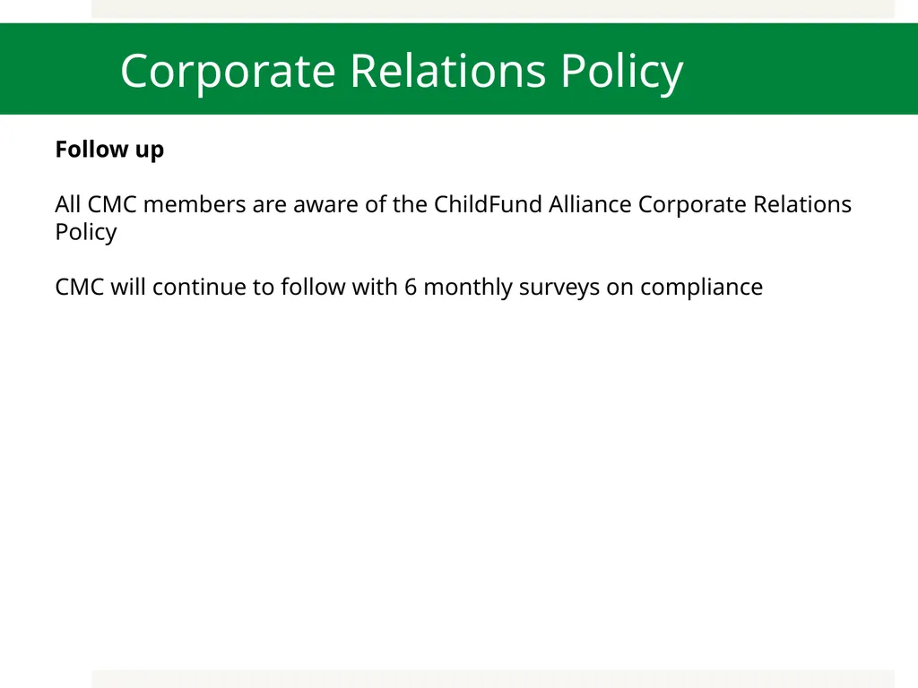 CEO Forum Feedback Overview 1. Small Voices, Big - slide 14 of 17