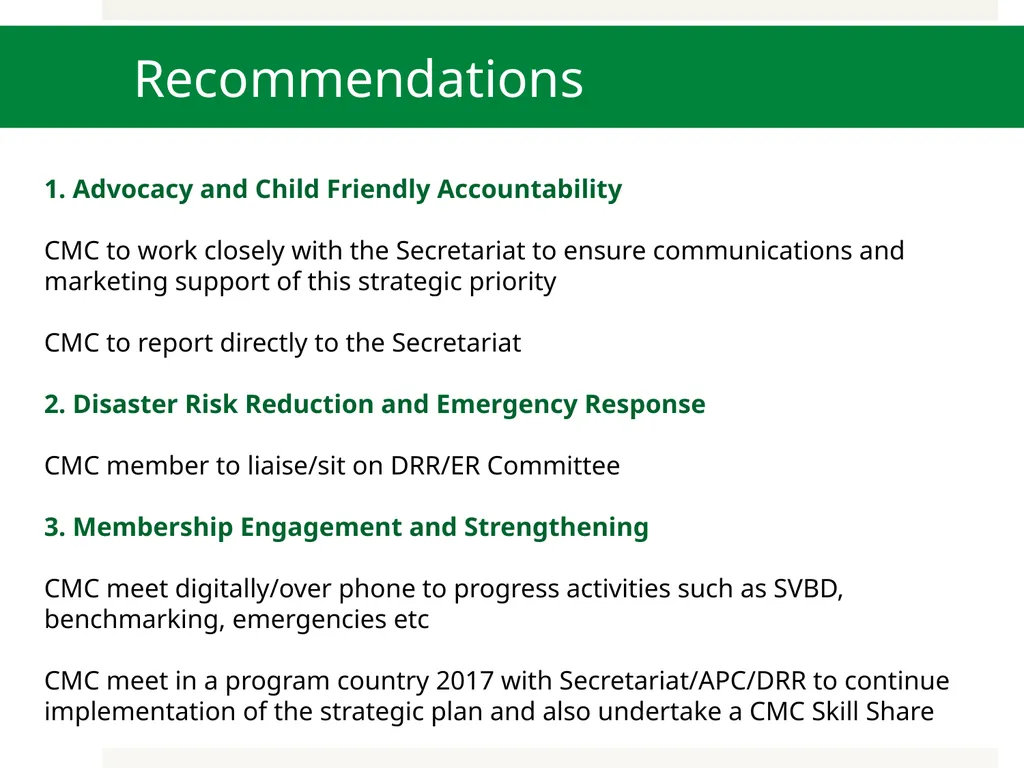CEO Forum Feedback Overview 1. Small Voices, Big - slide 17 of 17