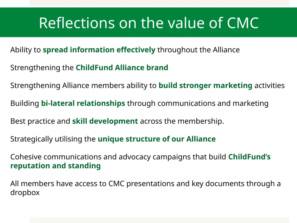 CEO Forum Feedback Overview 1. Small Voices, Big - slide 15 of 17