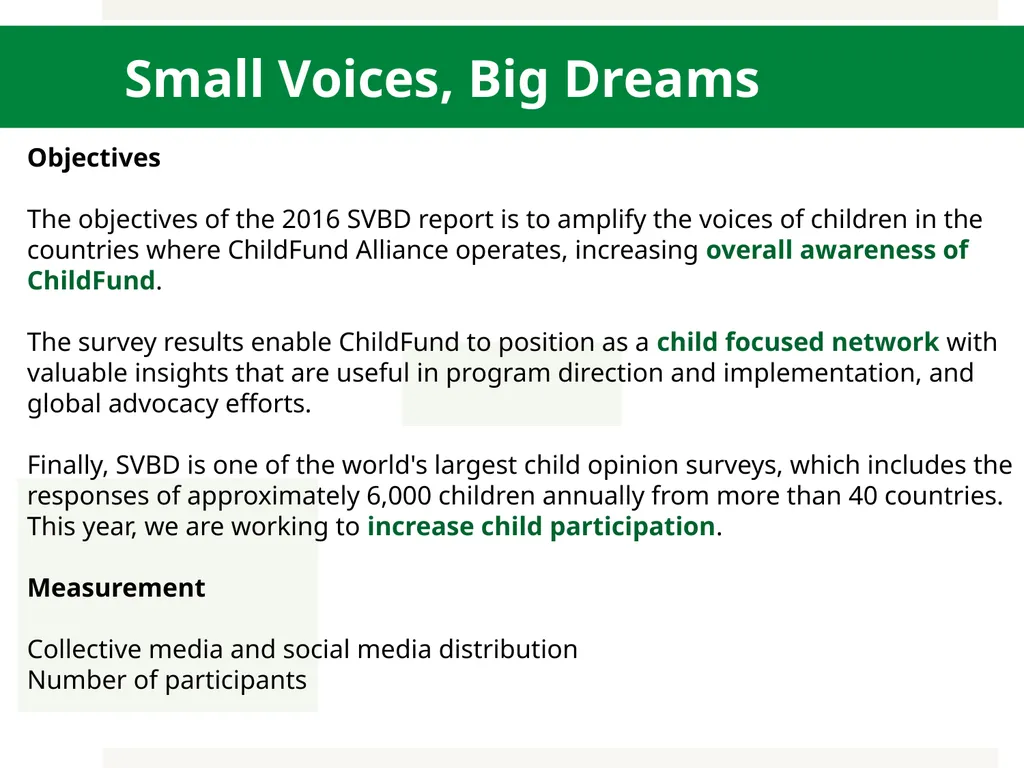 CEO Forum Feedback Overview 1. Small Voices, Big - slide 3 of 17