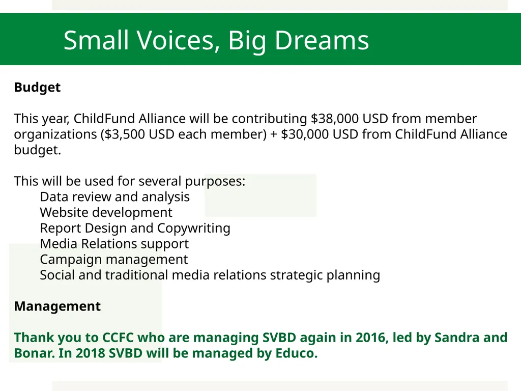 CEO Forum Feedback Overview 1. Small Voices, Big - slide 7 of 17