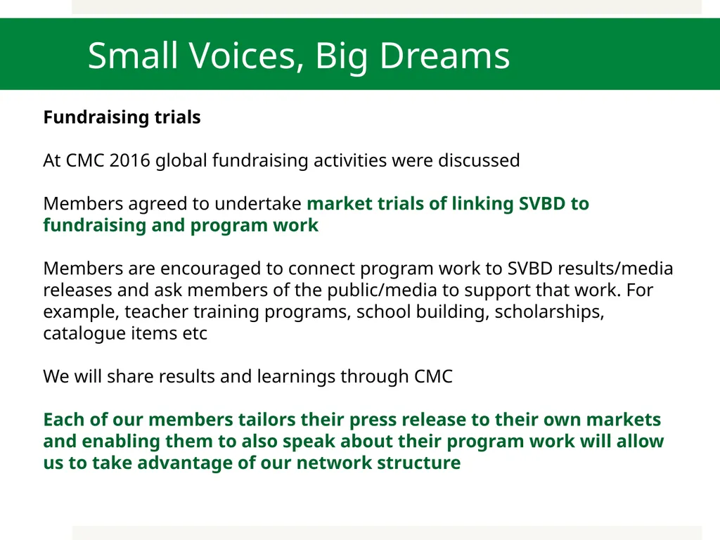CEO Forum Feedback Overview 1. Small Voices, Big - slide 8 of 17