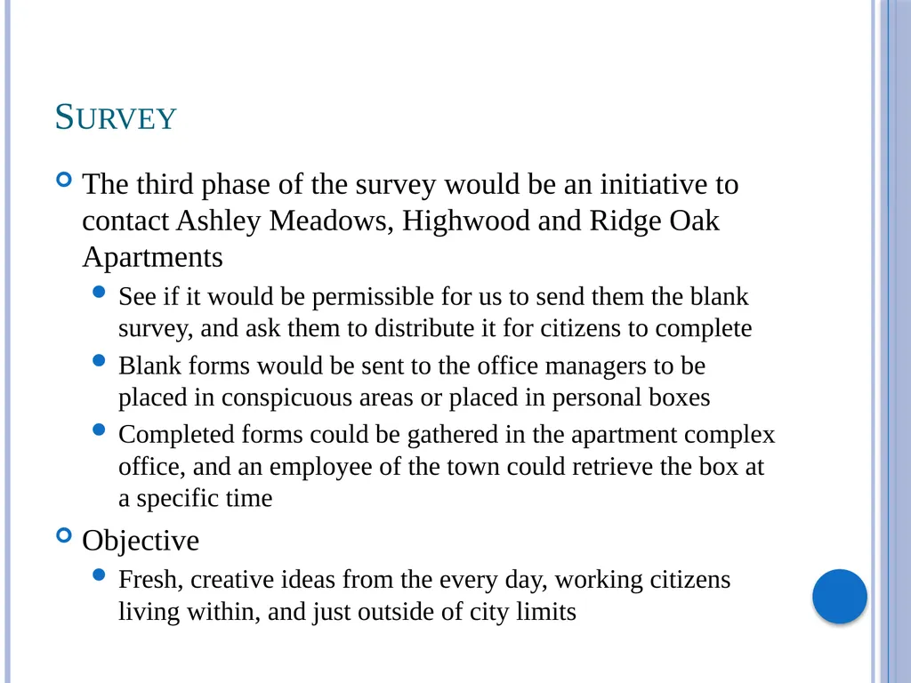 Town of Columbus Co-op Objective: Visibility and - slide 10 of 29
