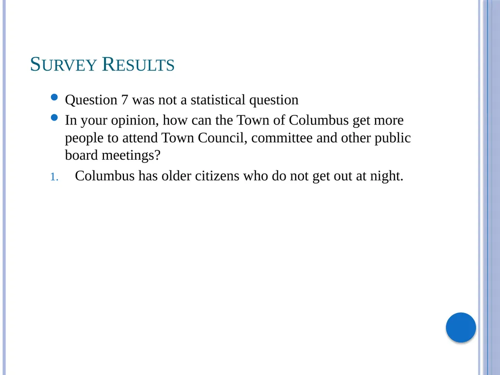 Town of Columbus Co-op Objective: Visibility and - slide 26 of 29