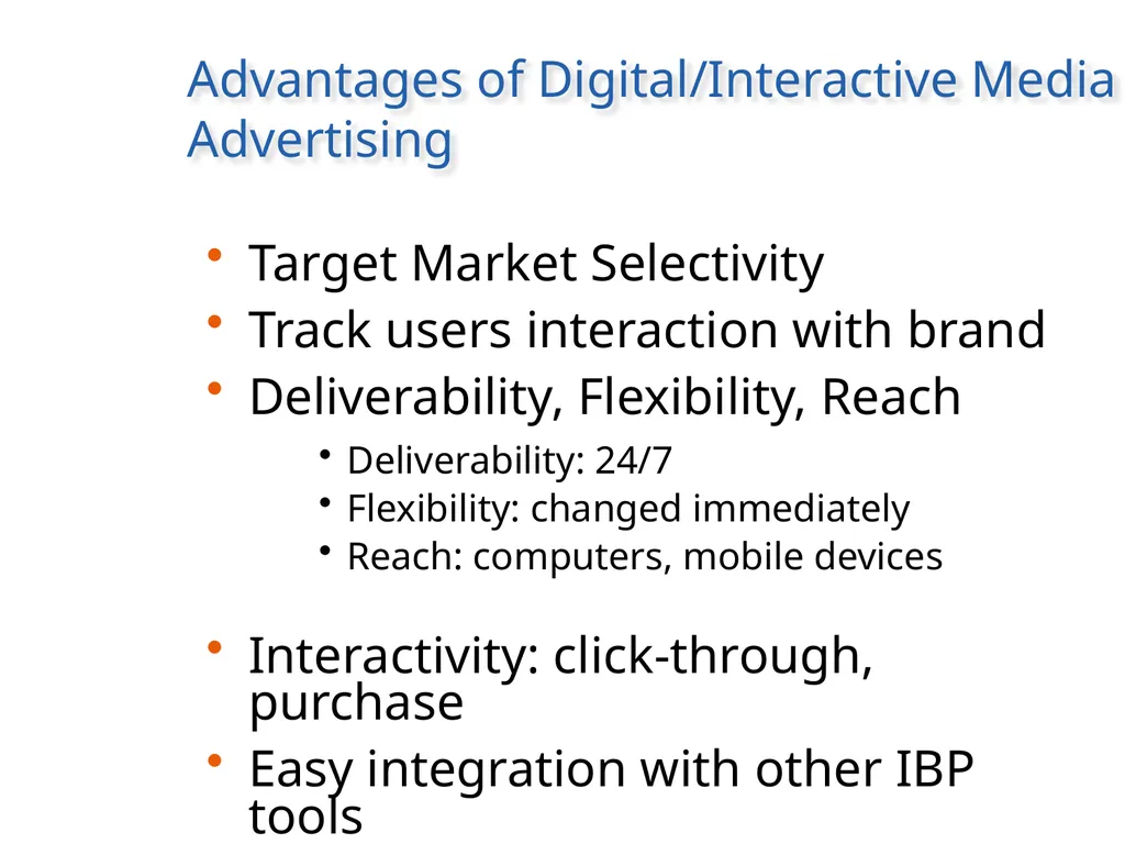 Media Planning: Advertising and IBP in - slide 10 of 23