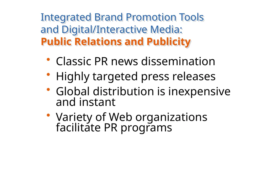 Media Planning: Advertising and IBP in - slide 14 of 23