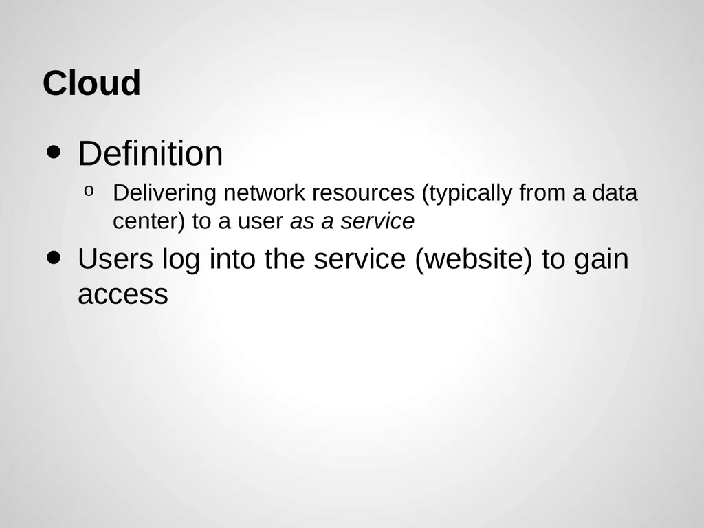 Trust Management of Services in Cloud - slide 3 of 32