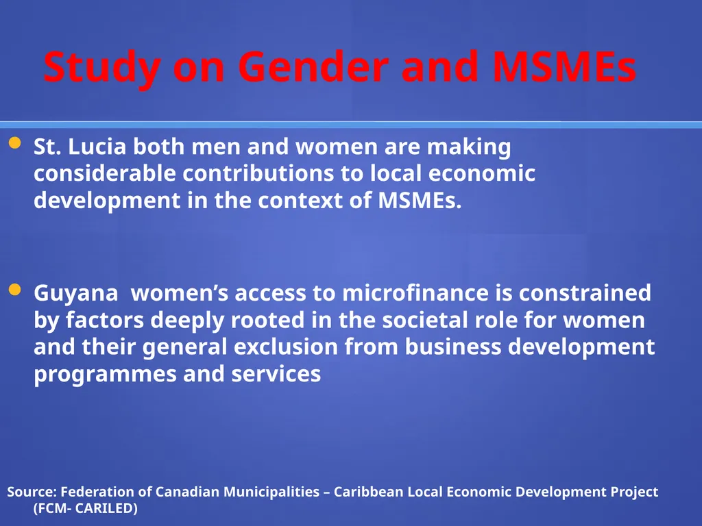 Public Procurement and Gender in Caribbean - slide 15 of 19