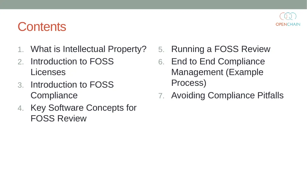 Curriculum Core FOSS Compliance Version 1 Designed - slide 2 of 74